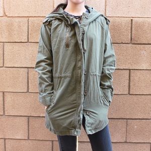 Olive Green Cotton On Utility Jacket